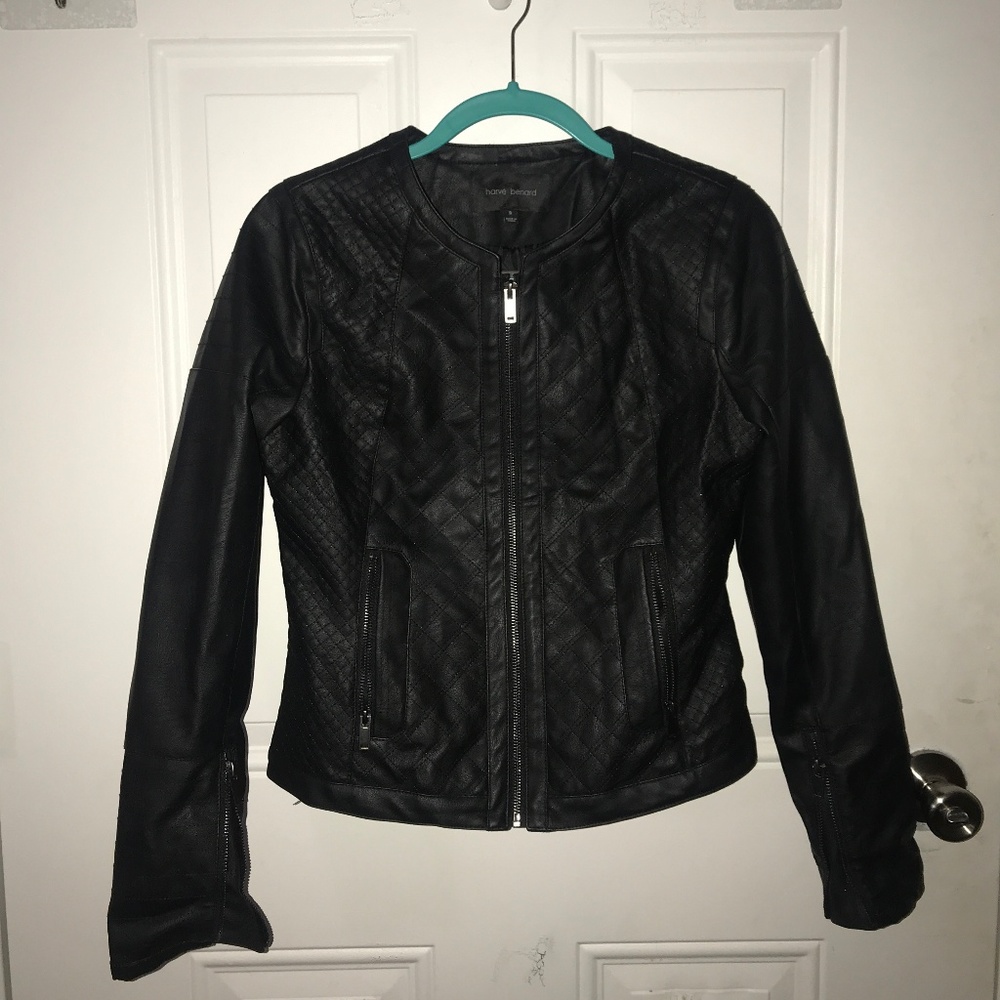 Harve Benard Leather Jacket